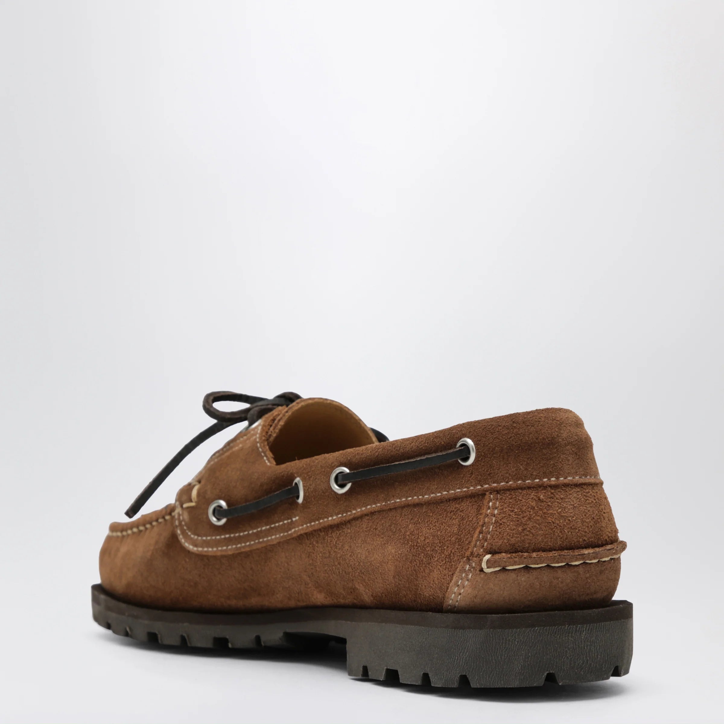 Paraboot Malo suede shoes Cognac color