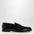 Versace Black leather Medusa 95 loafers