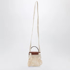Longchamp Ecru Le Pliage Filet XS bag