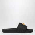 Versace Black La Medusa rubber slides