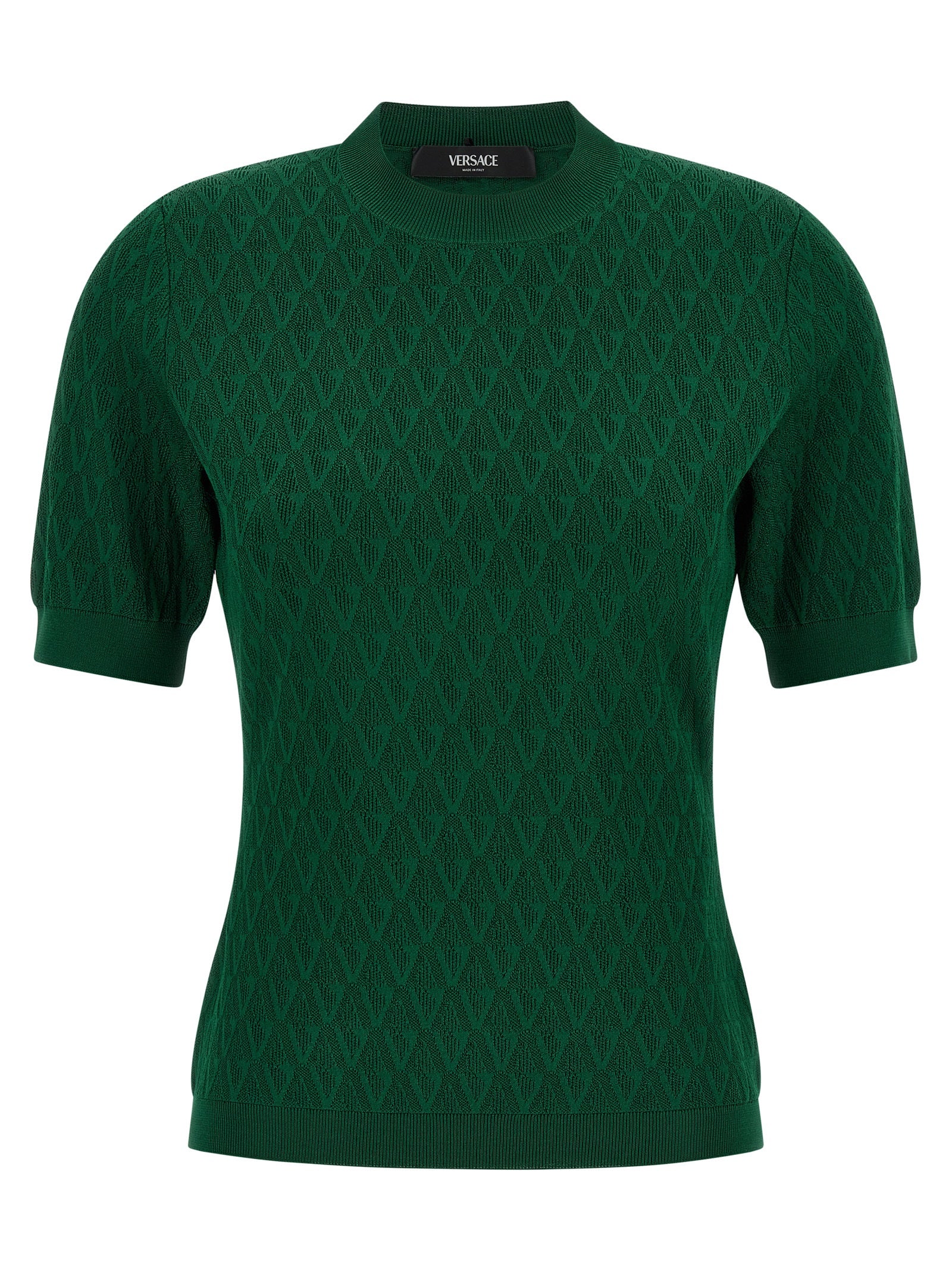 Versace V-pattern T-shirt
