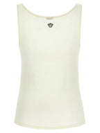 Versace La Medusa Embroidery Top