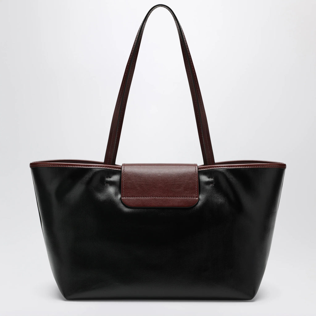 Versace Vivian small shopper in coated canvas