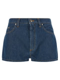 Versace Chambray Denim Shorts