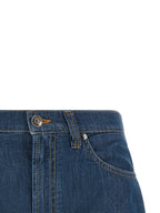 Versace Chambray Denim Shorts