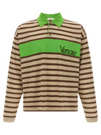 Versace Intarsia Polo Shirt