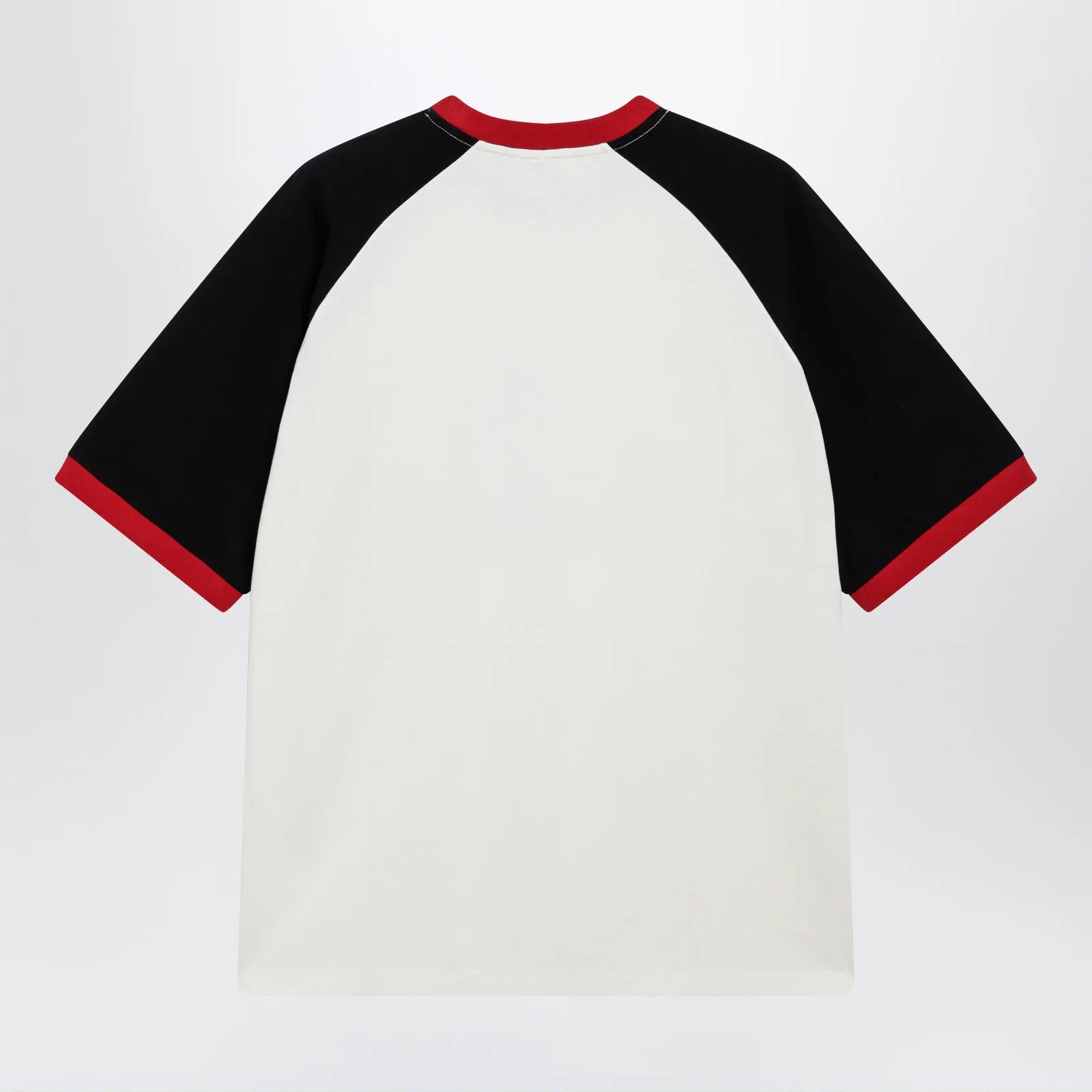 Versace White/black cotton T-shirt with Medusa print