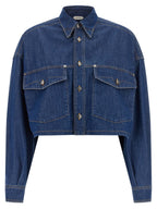 Versace Cropped Shirt