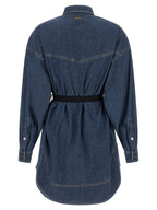 Versace Chambray Denim Dress