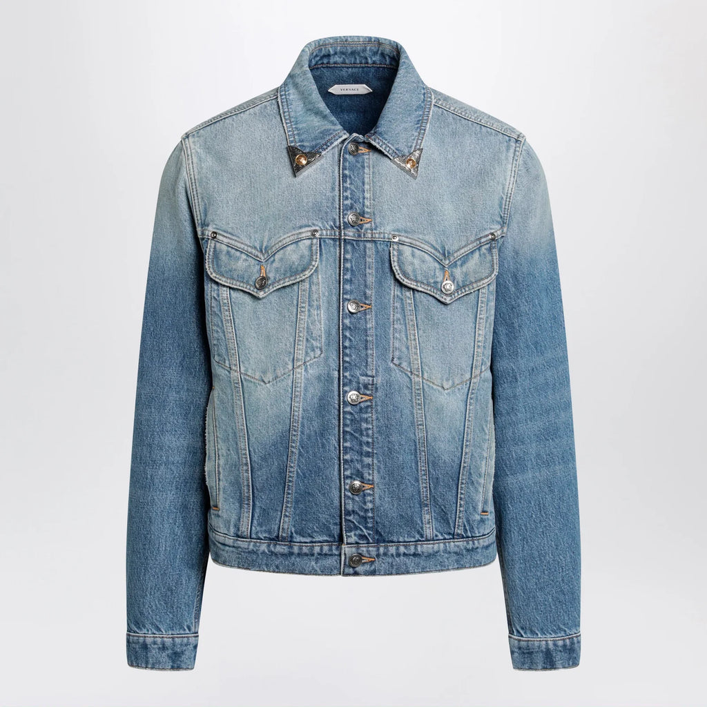 Versace Medium blue stonewashed denim jacket