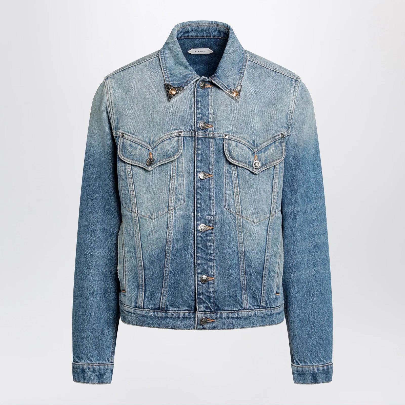 Versace Medium blue stonewashed denim jacket