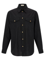 Versace Jacquard Silk Shirt