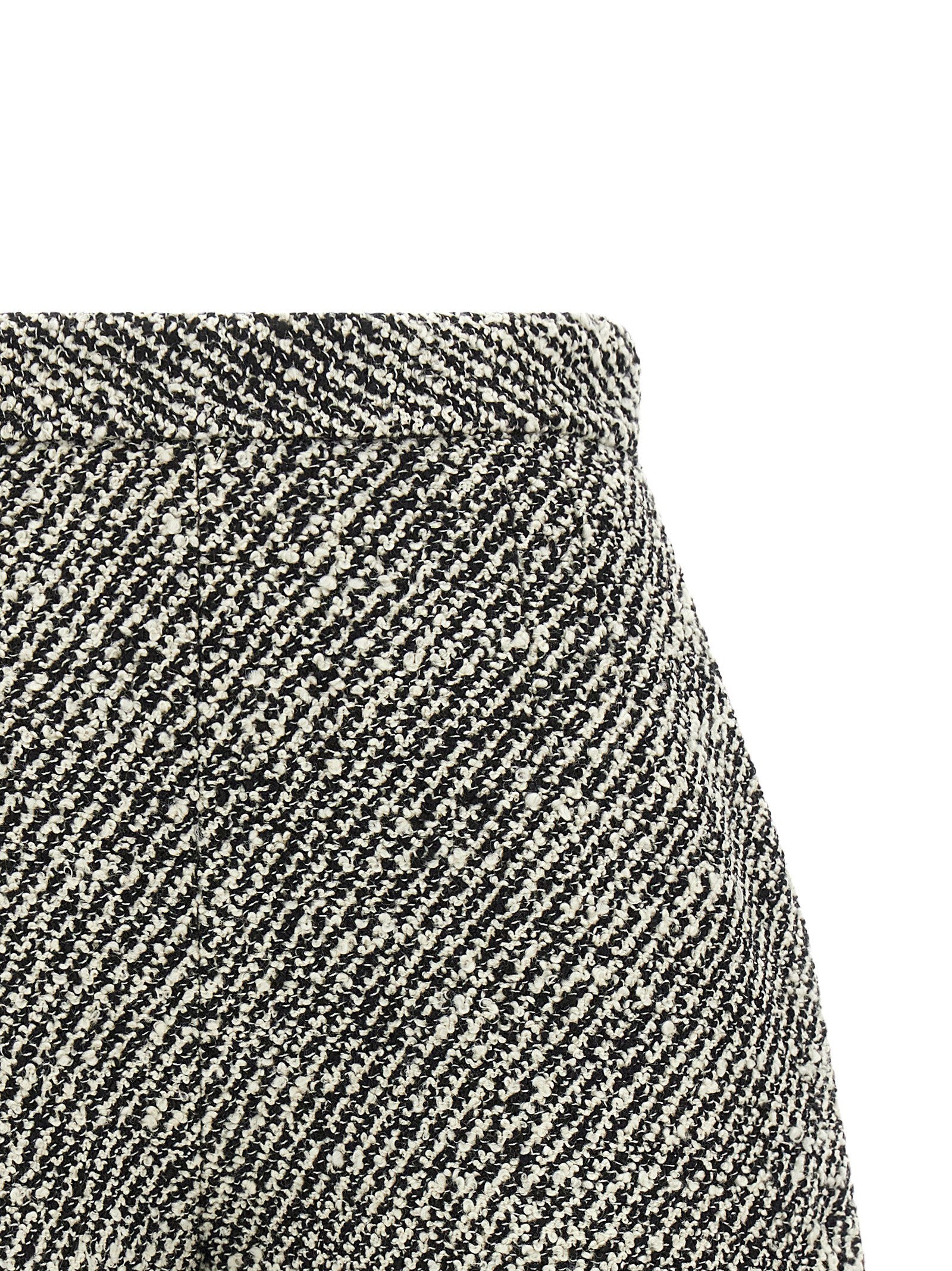 Versace Bouclé Wool Shorts