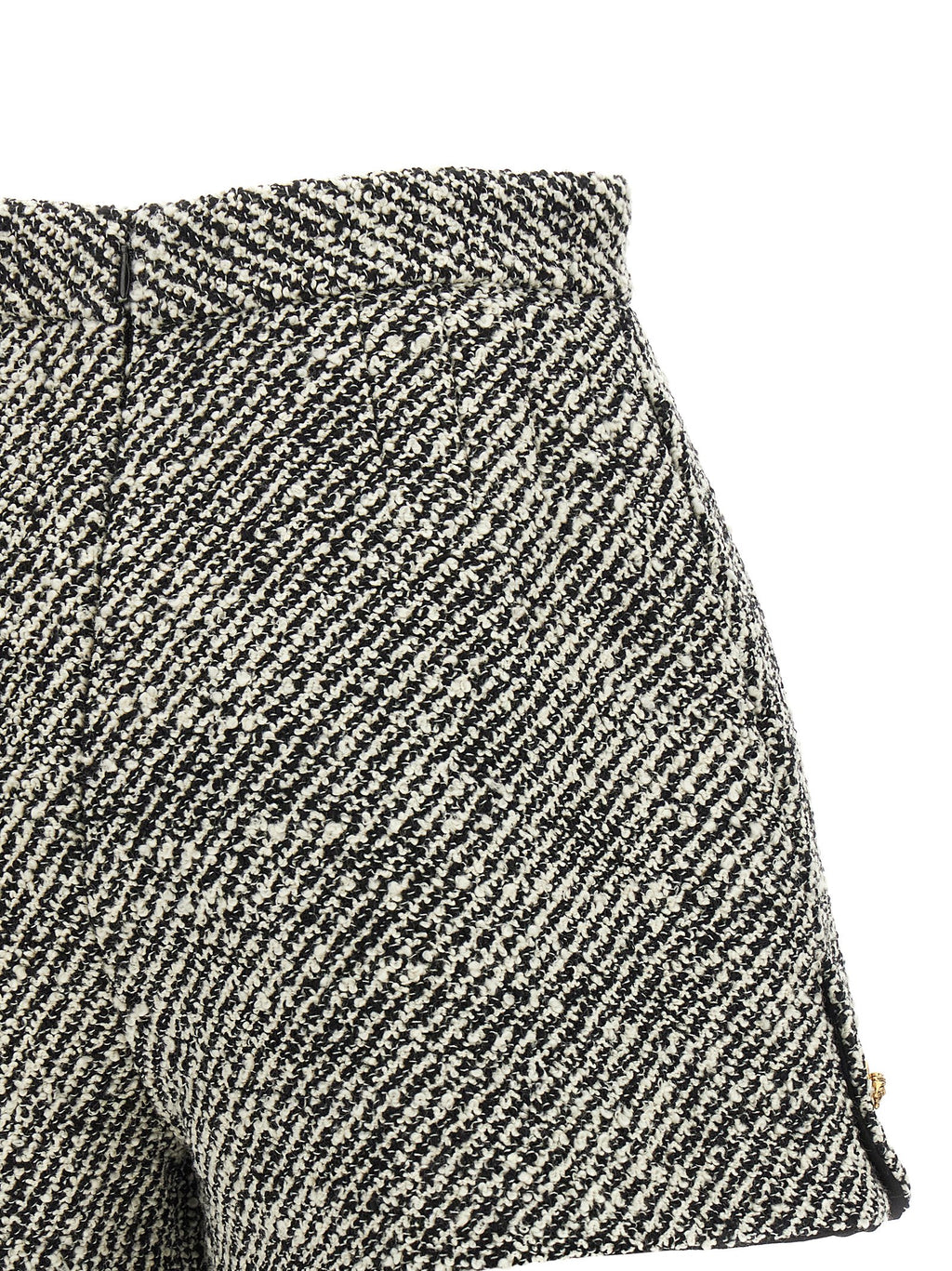 Versace Bouclé Wool Shorts