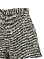 Versace Bouclé Wool Shorts