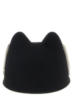 Maison Michel Jamie Hat With Crystals