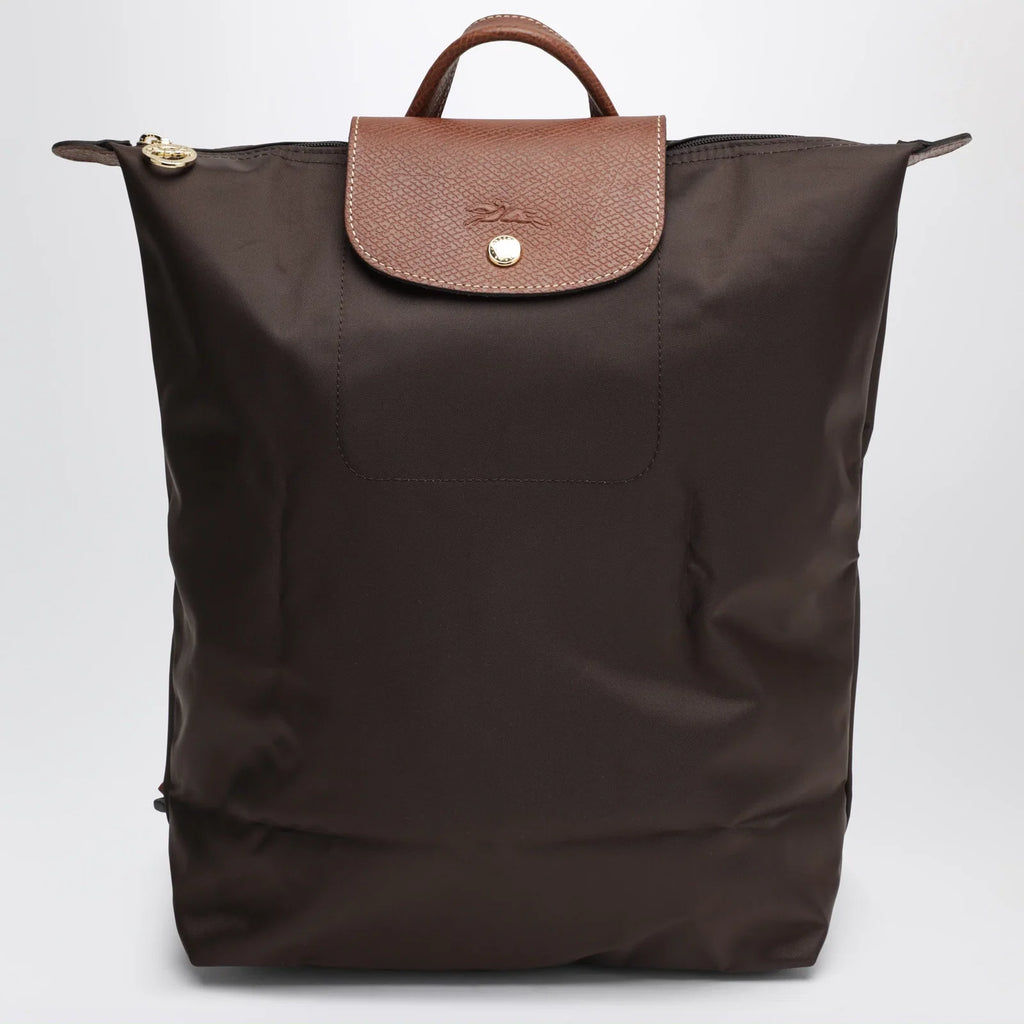 Longchamp M Le Pliage Original moka backpack