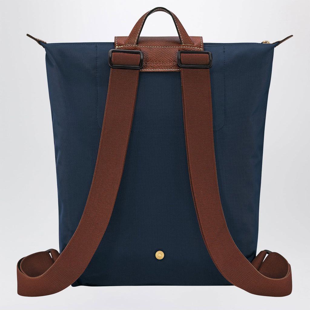 Longchamp M Le Pliage Original blue navy backpack