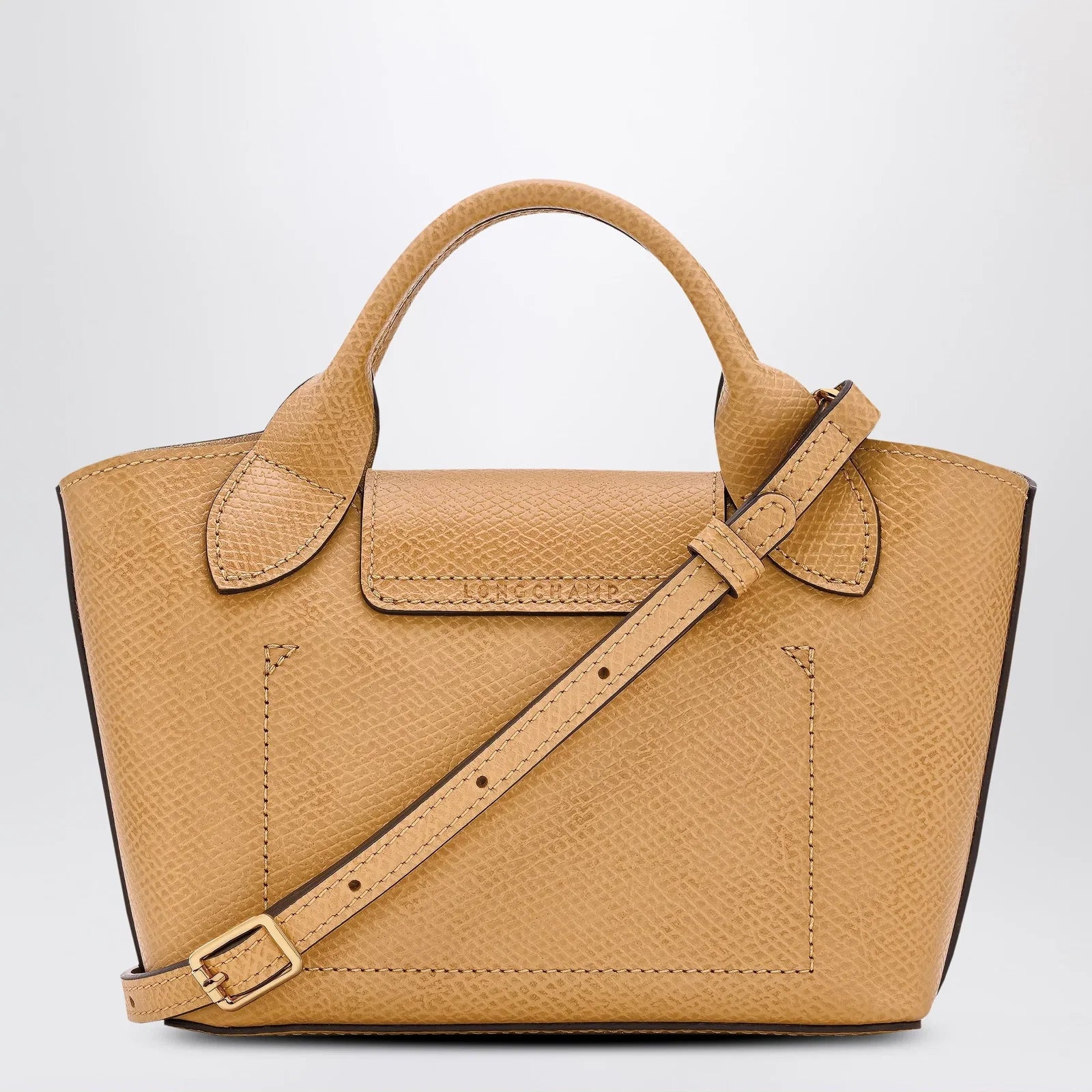 Longchamp XS Épure shopping bag in Dulce coloured leather