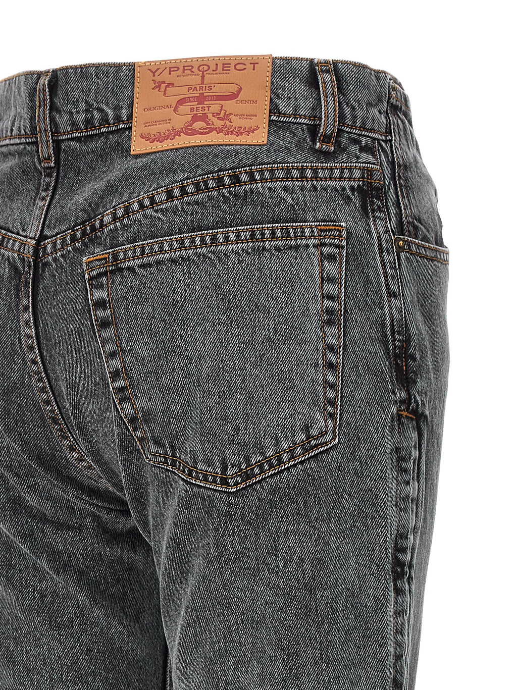 Y/project Hook And Eye Jeans