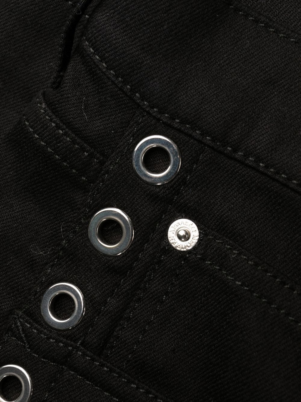 Alexander McQueen mid-rise skinny jeans