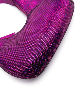 By Far Pre By Far glitter-detail shoulder bag