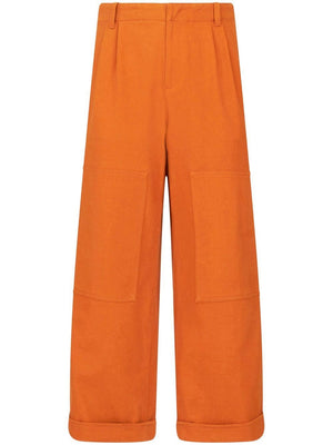 Etro Wide-leg crop trousers