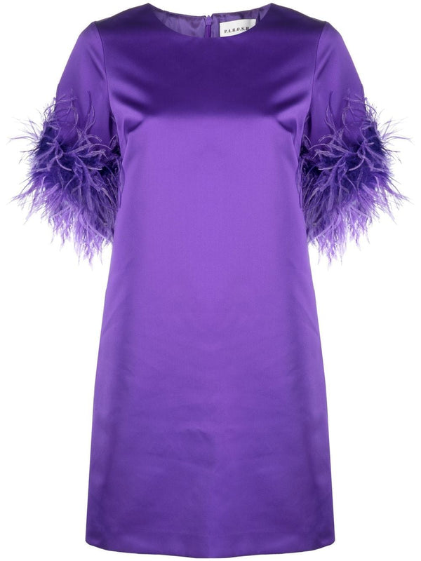 Parosh Dresses Purple