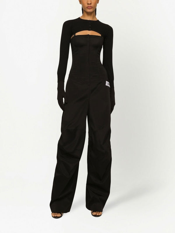 Dolce & Gabbana cropped button-fastening cardigan