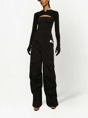 Dolce & Gabbana cropped button-fastening cardigan