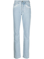 032C Patchwork organic cotton jeans