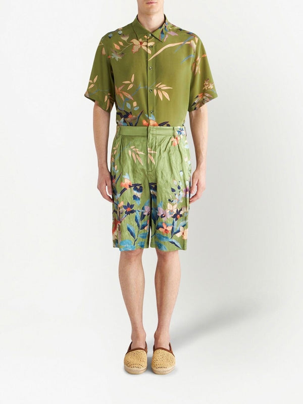 Etro Flowered Bermuda shorts
