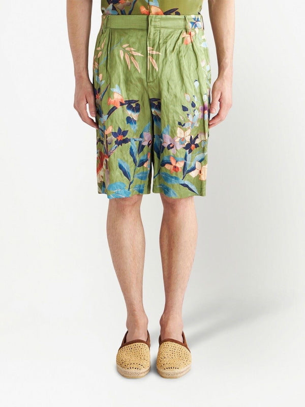 Etro Flowered Bermuda shorts