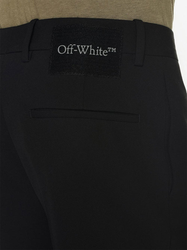 Off White Wool skinny trousers