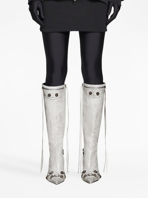 Balenciaga cagole leather boots