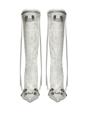 Balenciaga cagole leather boots