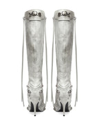 Balenciaga cagole leather boots
