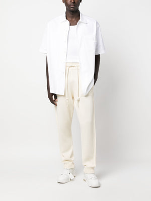 Off White Diag-stripe knitted track pants
