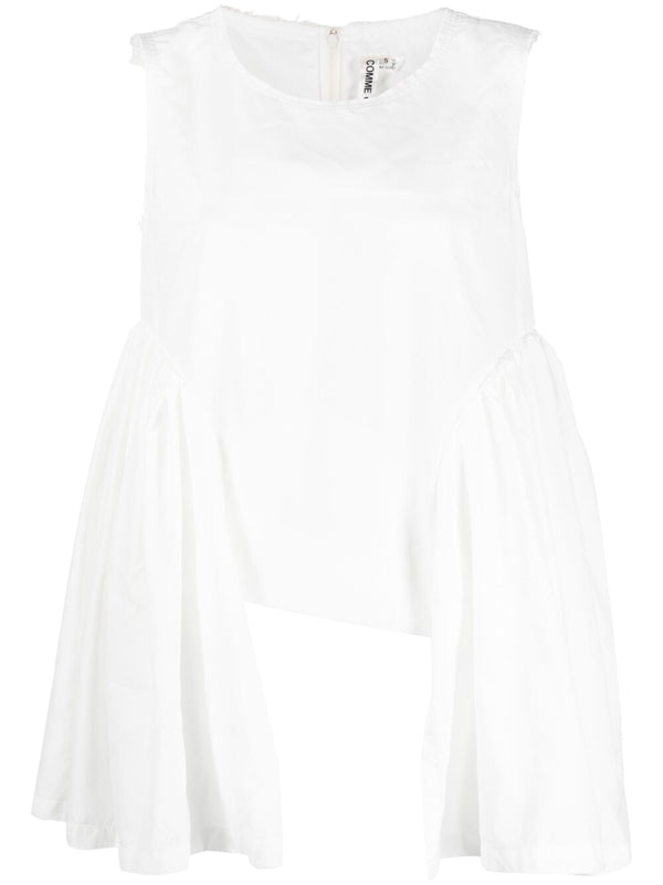 Comme Des Garcons Tank top with draped detail