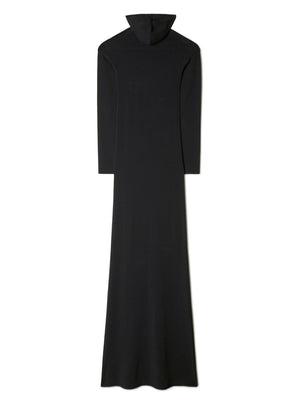 Off White High-neck long dress