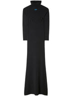 Off White High-neck long dress