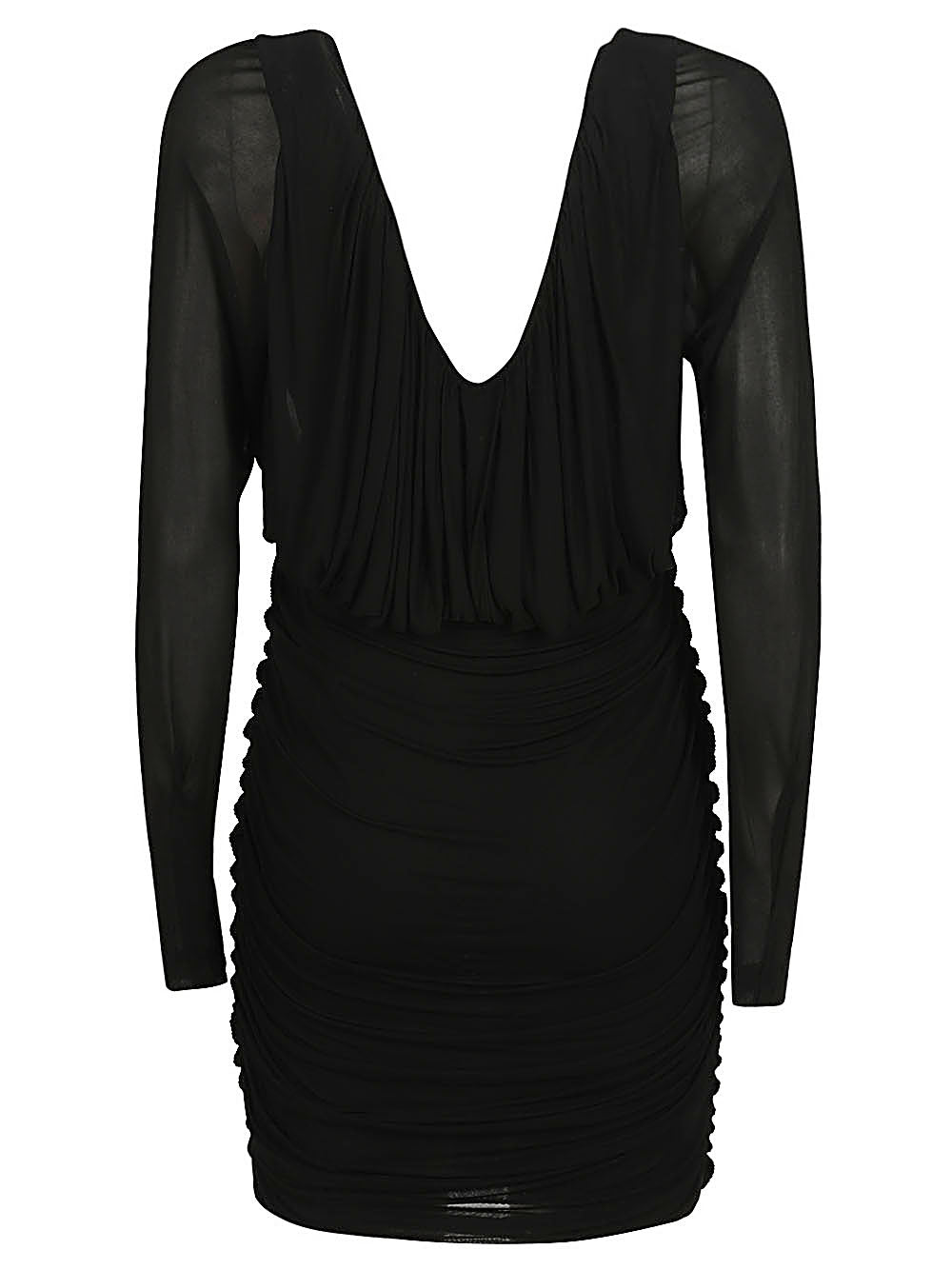 Saint Laurent Short dress with V-neck