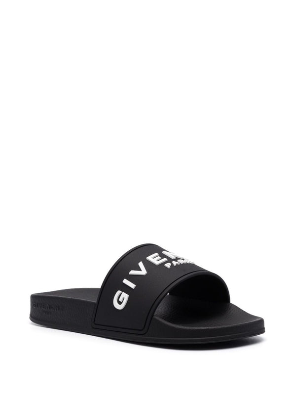 Givenchy rubber flat sandals