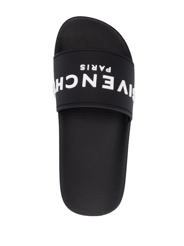 Givenchy rubber flat sandals