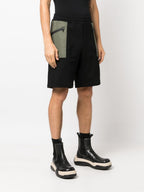 Alexander McQueen two-tone Elasticated Track Shorts