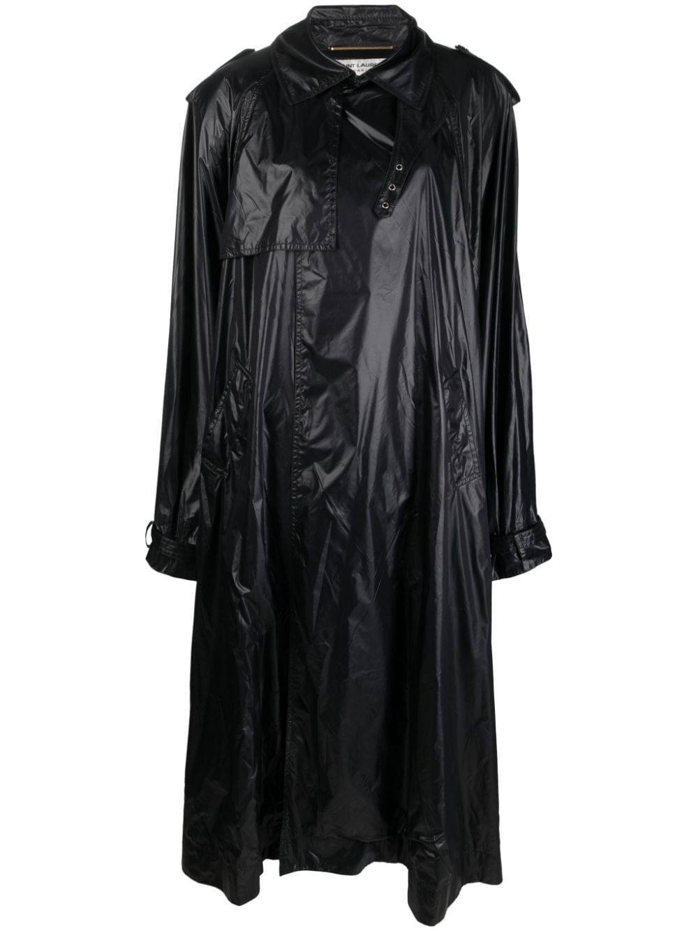 Saint Laurent shoulder-pad Oversized Trench Coat