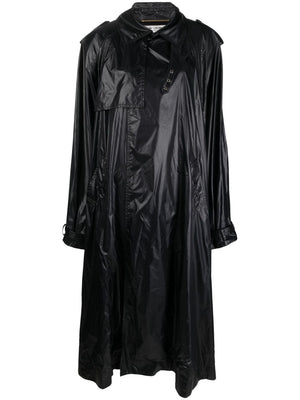Saint Laurent shoulder-pad Oversized Trench Coat