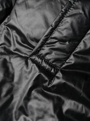 Saint Laurent Cassandre logo-embossed hooded raincoat