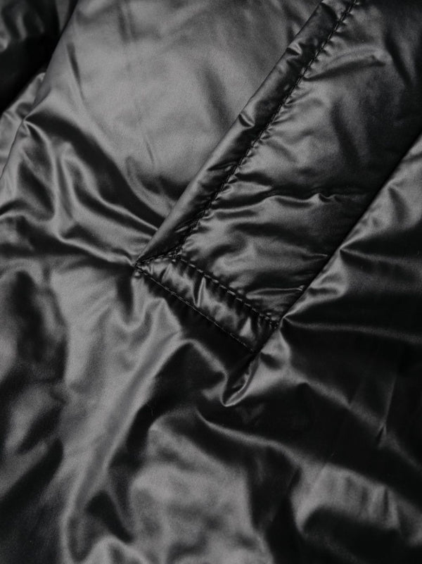 Saint Laurent Cassandre logo-embossed hooded raincoat