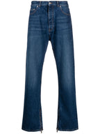 Off White High-waisted straight jeans